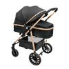 High Landscape Reversible Baby Stroller & Reclining Tricycle, Three-in-One with Large Wheels