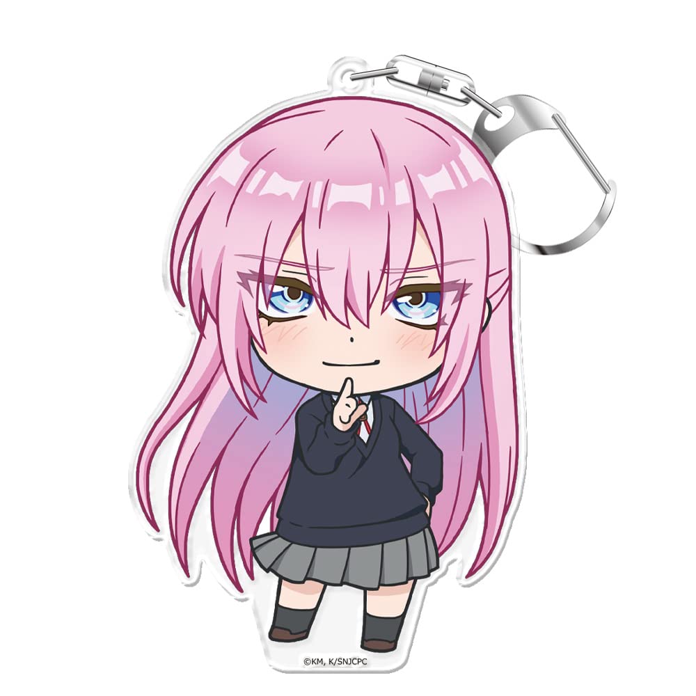 Not Just a TV Anime Puni Keychain Handsome "Shikimori's Cutie" Colle! (with Stand) Shikimori-san Ver.