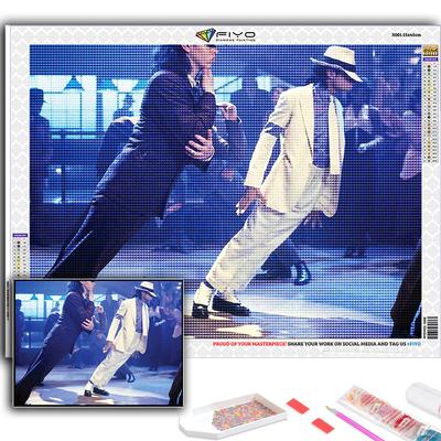 5D fai da te World Superstar Michael Jackson punto croce strass disegno diamante ricamo mosaico decorazioni per la casa