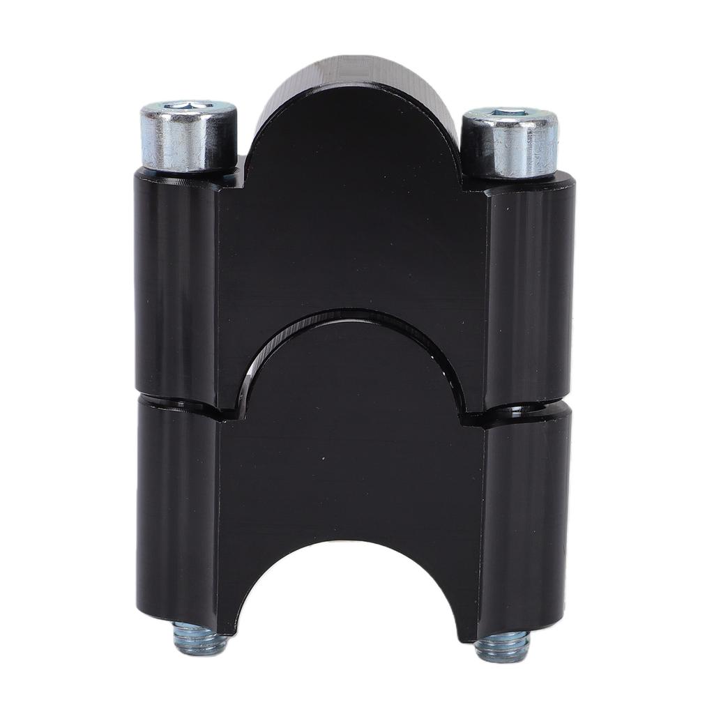 28mm Handlebar Riser Mount Clamp Aluminum Alloy Handle Bar Risers Clamps Adapter for Dirt Bike Motorcycle Black