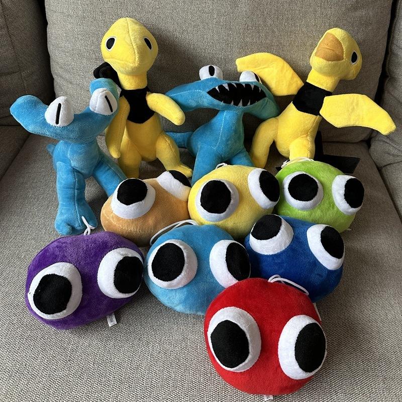 Uned Roblox Rainbow Friends Season 2 Adorable Plush Playthings Soft Colorful Cartoon Stuffed Dolls For Kids Birthday Present Home Decor