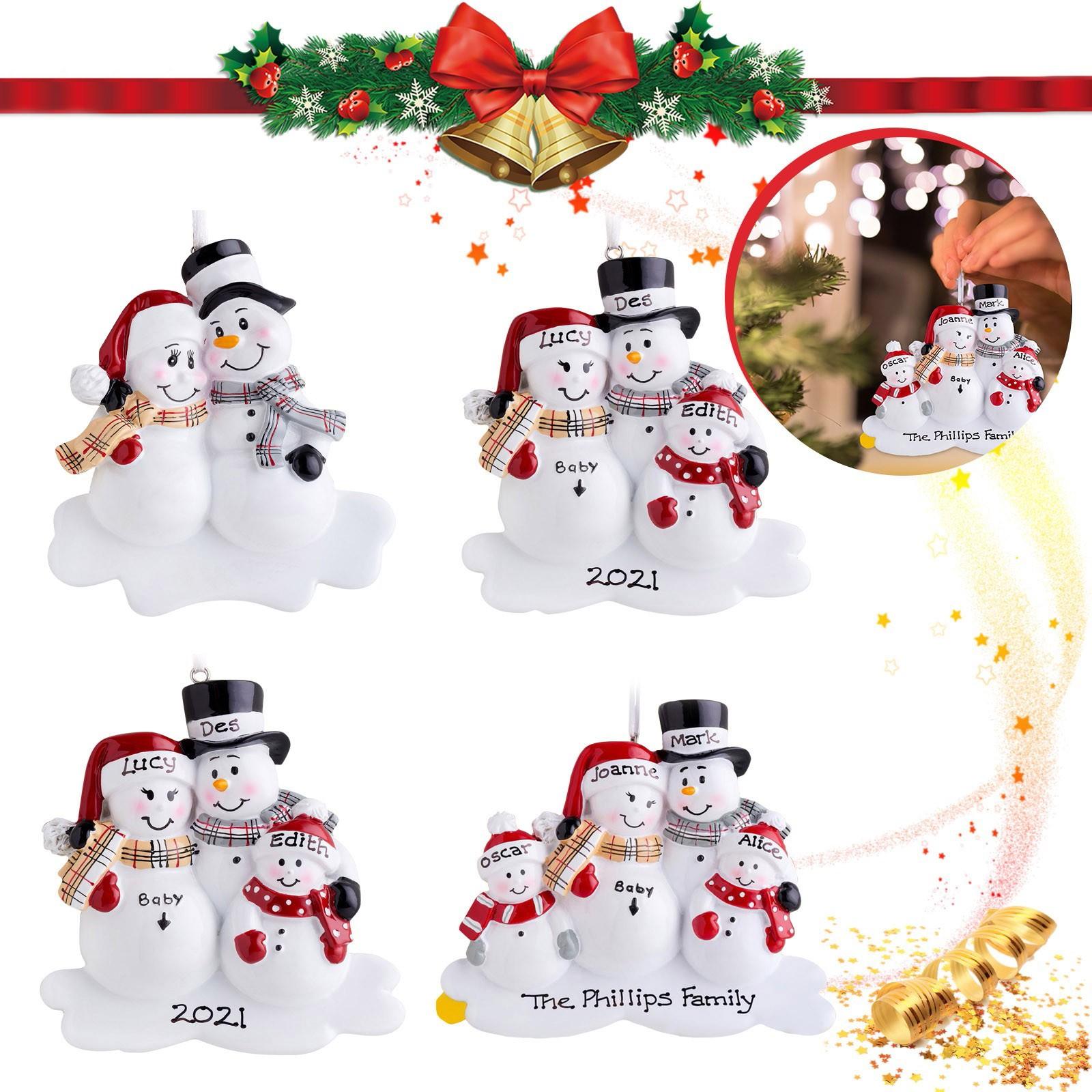 

Милый Снеговик Елочные Украшения Зимние Подарки Рождественские Украшения белый