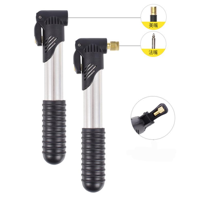 Bicycle Convenient Mini Pump Inflator Mountain Bike Road Portable Inflator Basketball Football Inflatable Equipment Accessories