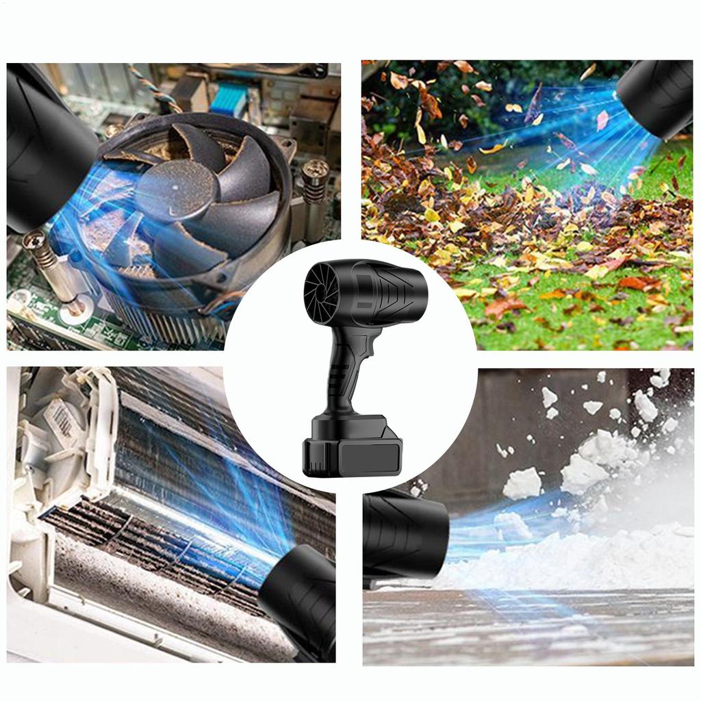 Leaf Blower Cordless Snow Dust Cleaning Blower Backyard Dust Cleaner For Outdoor Apartment Backyard Garden Commercial Patio