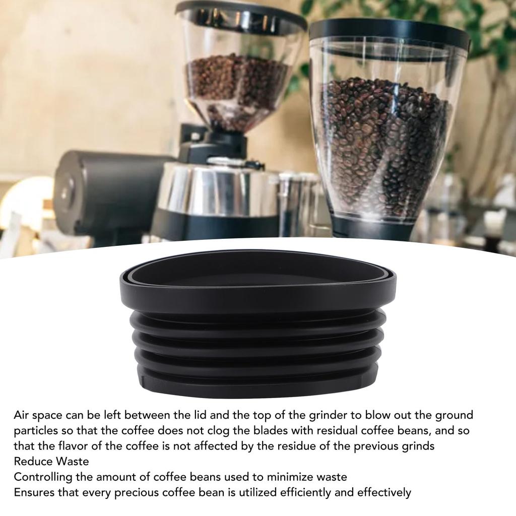 Coffee Grinder Silicone Bellows Replacement Silicone Single-Dose Hopper Bellows for Coffee Grounds Spout