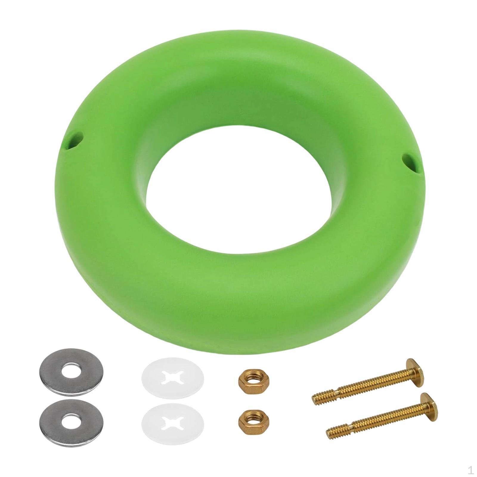 

меньше Замена прокладки унитаза Легко установить Ванная комната Зеленый для большинства сливных отверстий