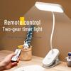 Rechargeable LED Clip-on Desk Lamp: Eye-Protecting, Super Bright Study Lamp