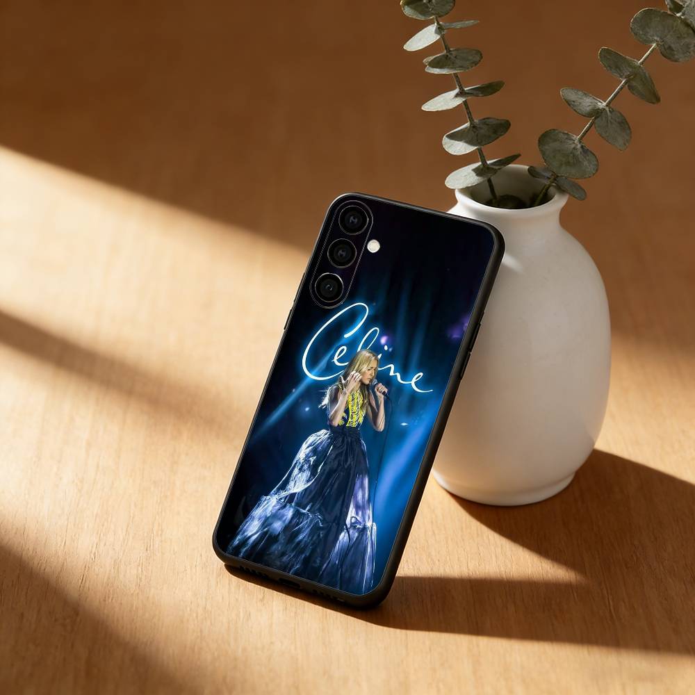 Celine Dion  Phone Case For Samsung GalaxyA13,21s,22,31,32,52,53,71,72,73,Soft Black Cover