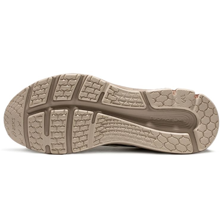 Asics Gel-Pulse 11 Outdoor Durable Fabric Synthetic Leather Low-Top Trail Running Shoes Men sneaker Gray Brown 1011B293-024