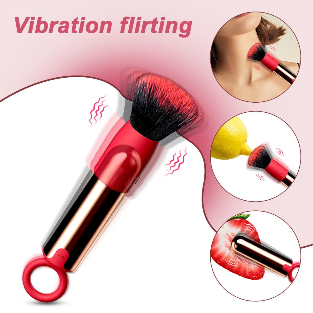 Vibrating Bullet, Female Sex Toys, Flirting Jumping Eggs, Adult Products, Disguised Makeup Brush Vibrating Eggs,