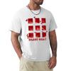 Nine Red Letters Tshirt Basic Solid Tee For Daily Use