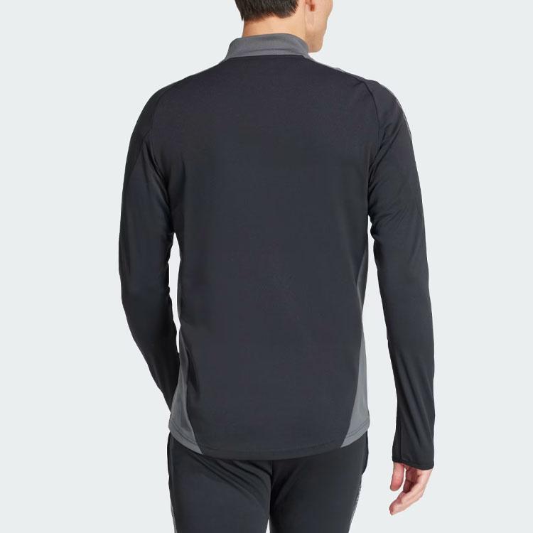 adidas Tiro 24 Competition Training Jacket Color Block Long Sleeve Retro Sports Stand Collar Jacket Men Jackets Black IP1870