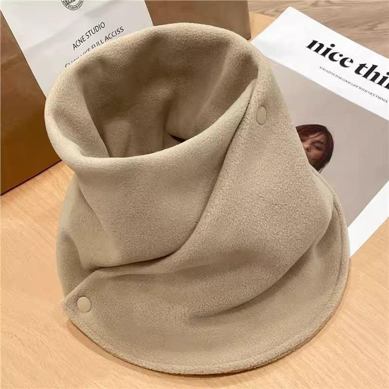 Newcomer Exclusive 0.01: Women's Winter Neck Warmer - Plush Cycling Scarf & Double-Sided Gaiter