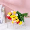 1pc Tulips Flowers Artificial Tulip Bouquet PE Fake Flower Wedding Party Decoration Mother Day Gifts Home Garden Decor