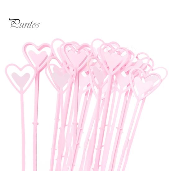 

100 шт. привлекательный видимый дизайн, экологически чистый топпер для торта, цветочный выбор, сделай сам, цветочная композиция, украшение, товары для дома розовый