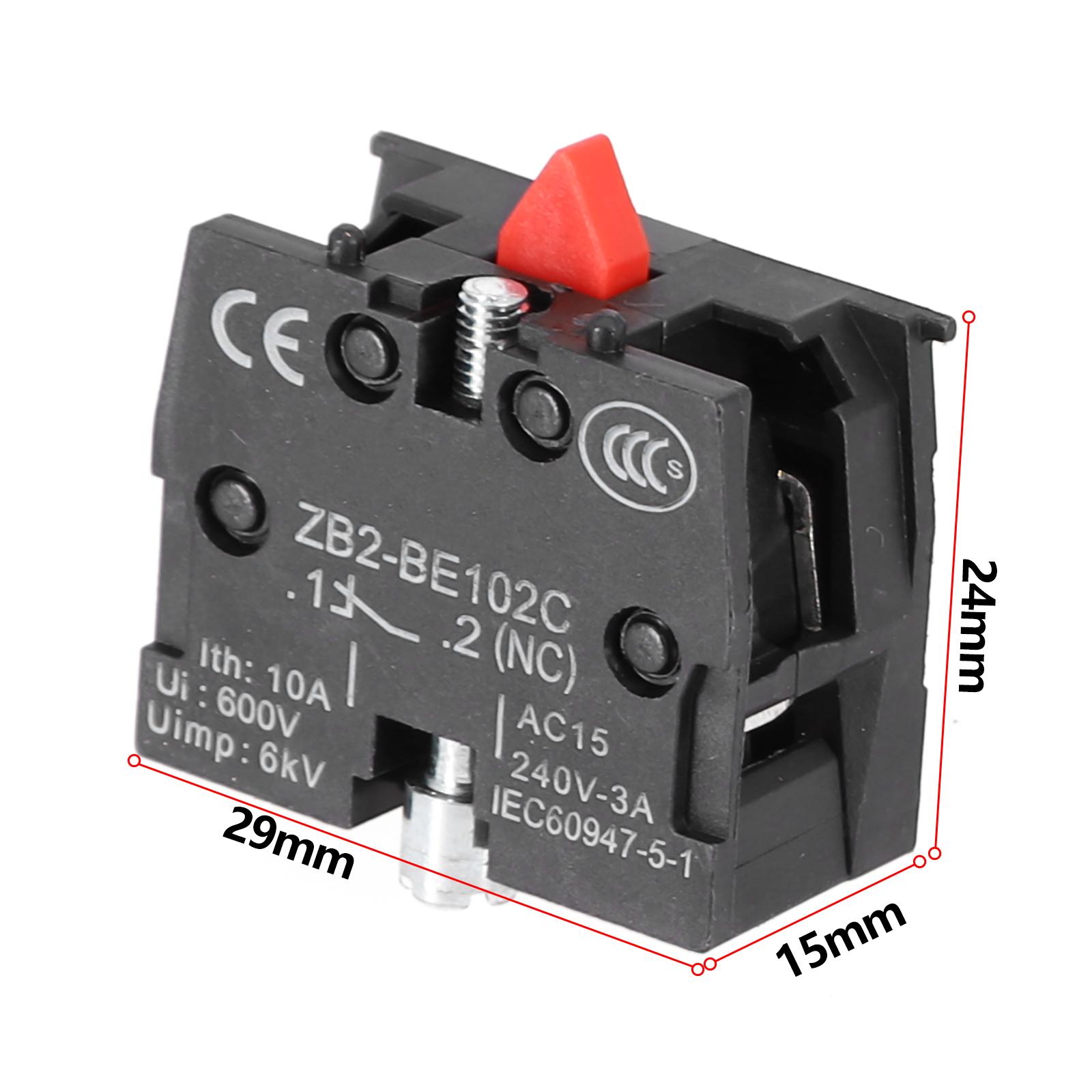 

ZB2-BE101C(НІ) Джойстик ZB2-BE102C(NC) 10А ZB2-BE102C