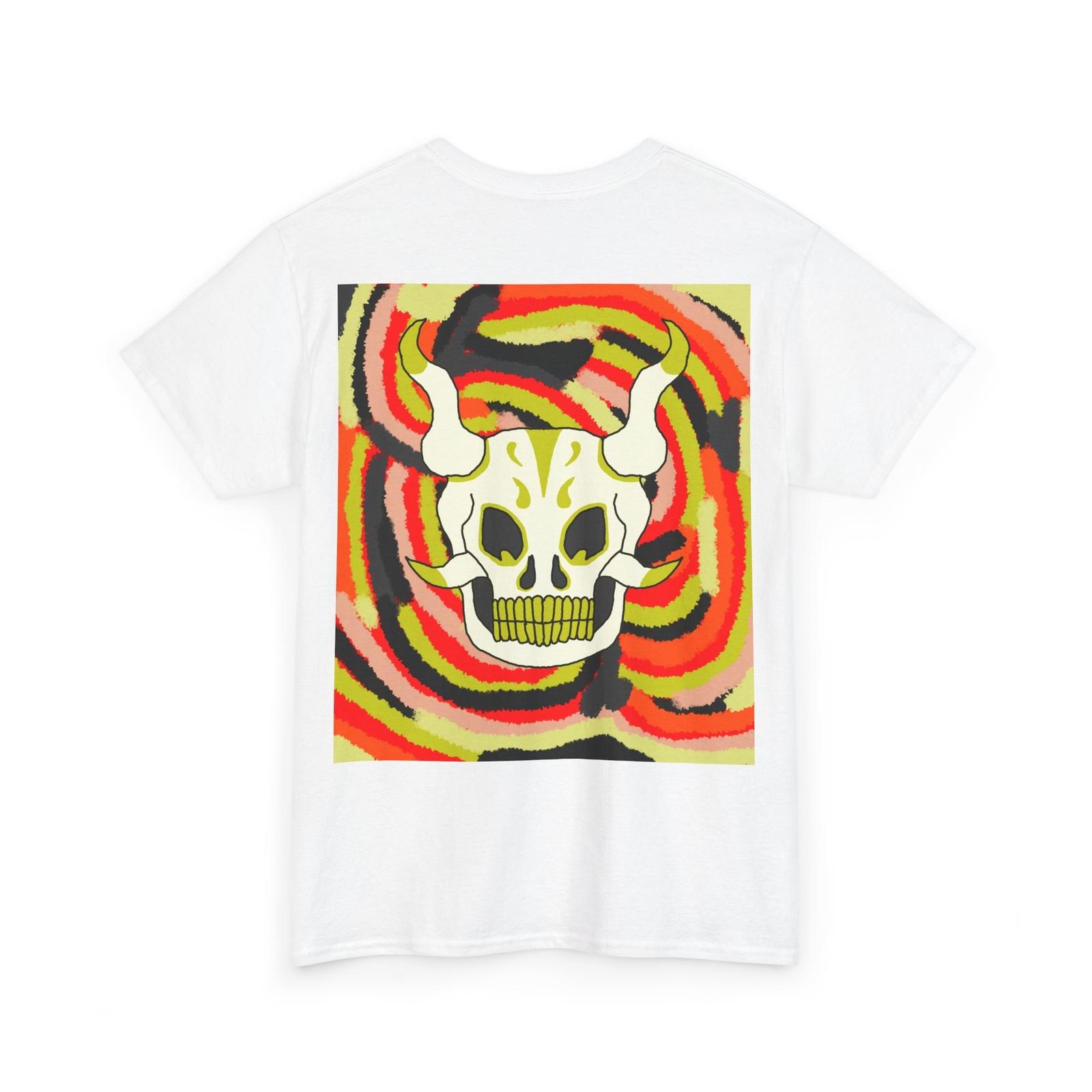 Devil Beast Skull Unisex Heavy Cotton Tee S