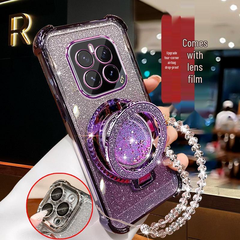 

Huawei Honor GT Pro Women s Luxury Phone Case with Stand - Light Trendy Design PPG-AN00 Honor GT