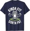 2026 Fun Gym Bear Weightlifting Fitness Training Gorilla Weightlifter Fitness Quotes High-quality Casual Printed Men's T-shirt