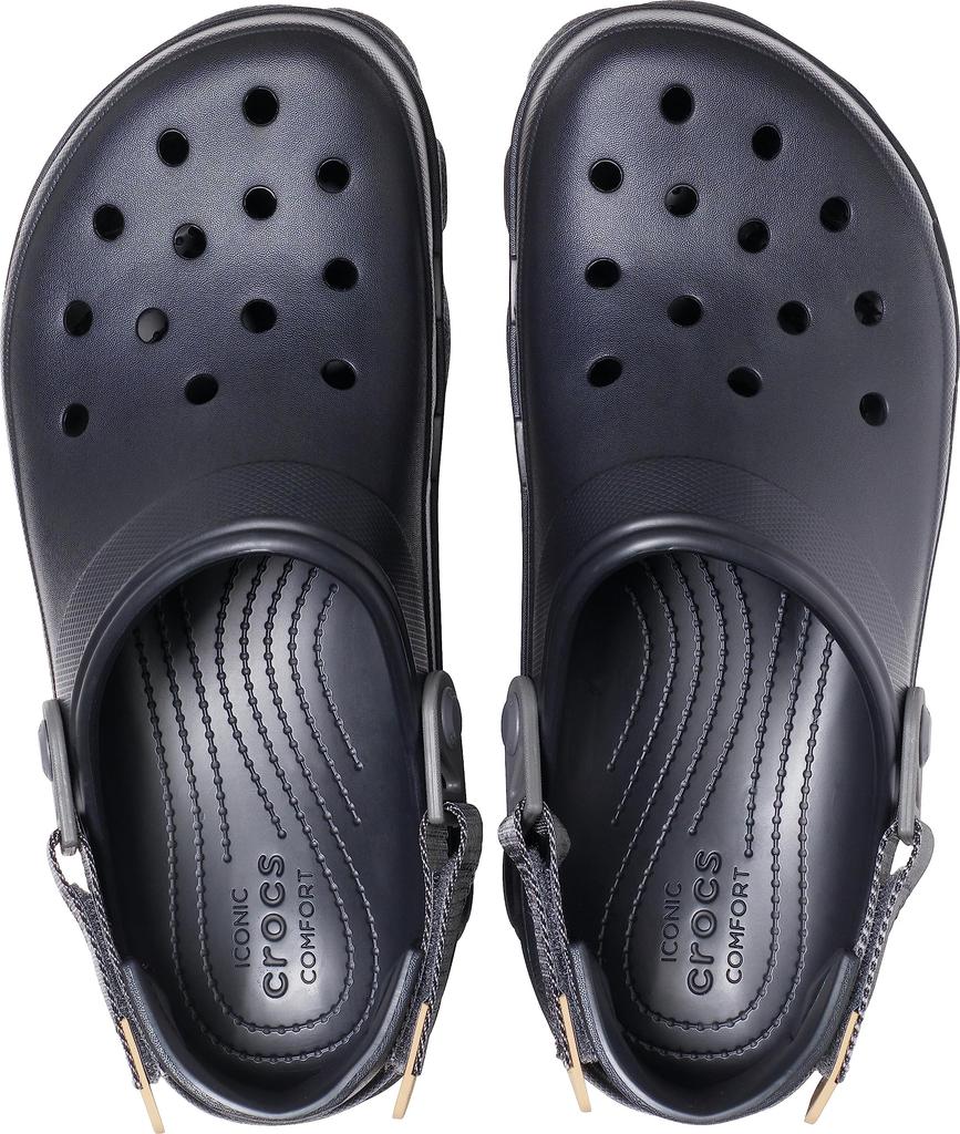 [CROCS] Klassische All Terrain Clog-Sandalen, Schwarz, Größe 27 cm