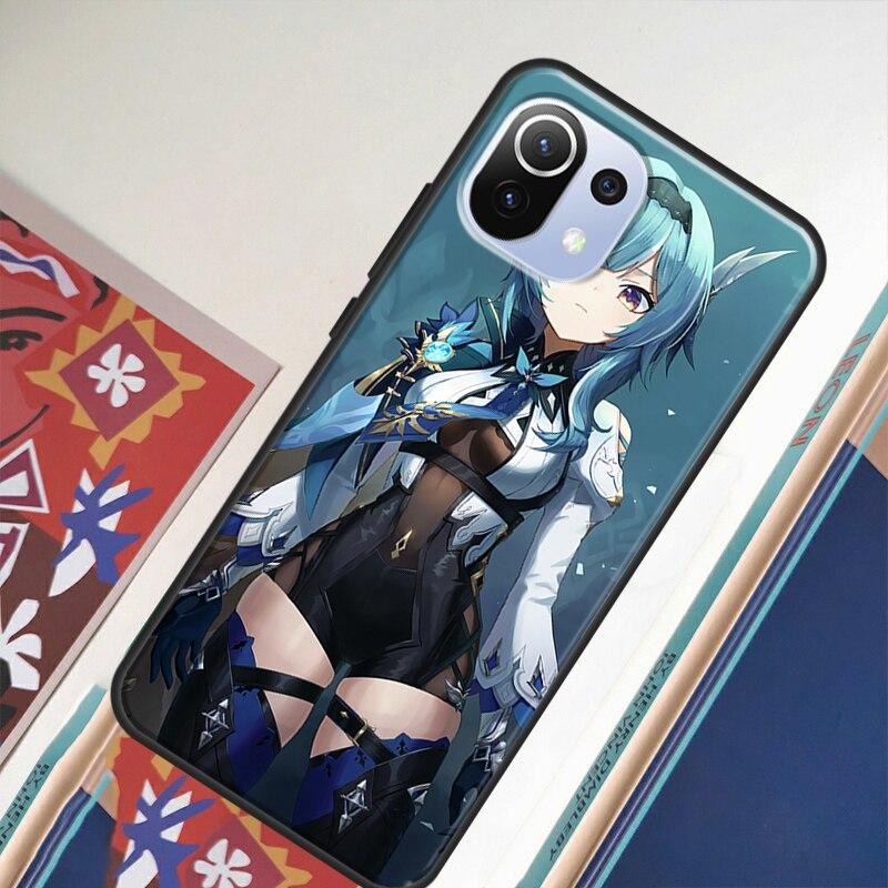 

Чехол Genshin Impact Eula для POCO F3 X3 GT F1 F2 M3 M4 Pro, чехол для телефона Xiaomi Mi 11 Lite Mi 11T Pro 10T POCO M4 Pro