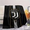 1PC Juventus Football Club Patterned Flannel Blanket Suitable For All Seasons for Home Decor Warmth and Comfort Gifts Holiday Present