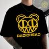 Cool Punk Alternative Rock Radiohead Logo T-shirt Moto Male Brand Tee Men Summer T Shirts Casua