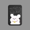 Cute Couple Photo Dog Cartoon Pattern Y2K Card Holder Magnetic For iPhone 17 For Samsung Galaxy S26 FE For MagSafe Wallet Cover