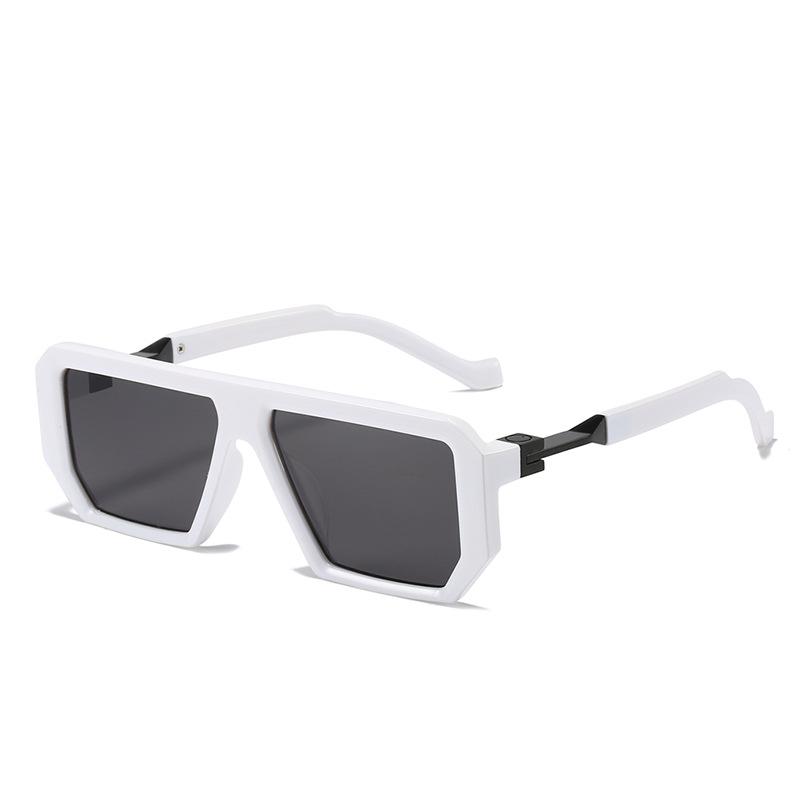 Latest For Gents Stylish Square Sun Glasses For Ladies Vintage Sun Glasses UV Classic Geometry Rectangle Eye Glasses Vintage Big Frame Eyeglasses