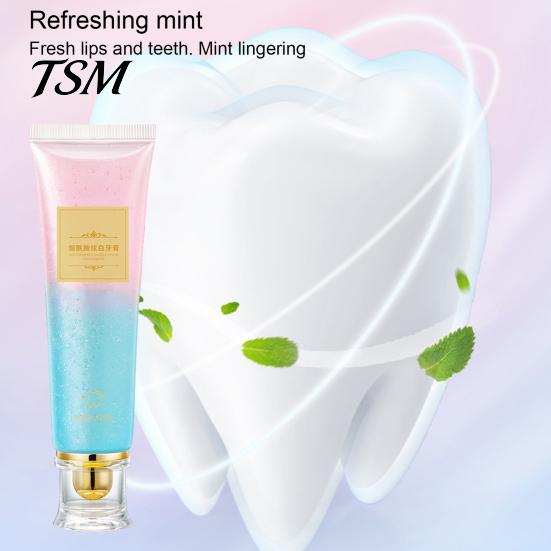 Enamel-safe Whitening Toothpaste 1/2Pcs 100G Teeth Nicotinamide Men Women Bad Tea Stain Removal Breath Gums Care Deep Cleaning Brightening