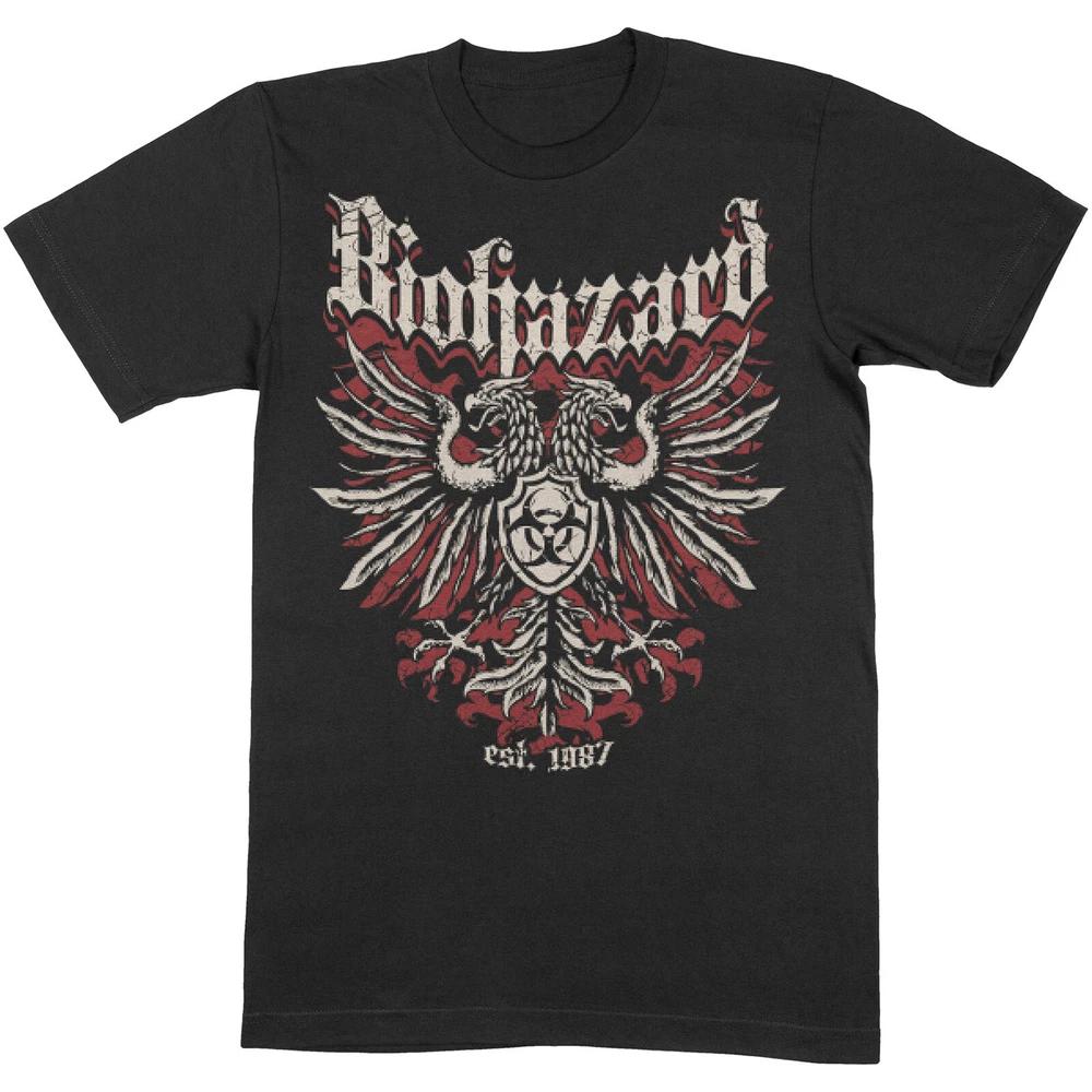 Biohazard Unisex TShirt Crest S