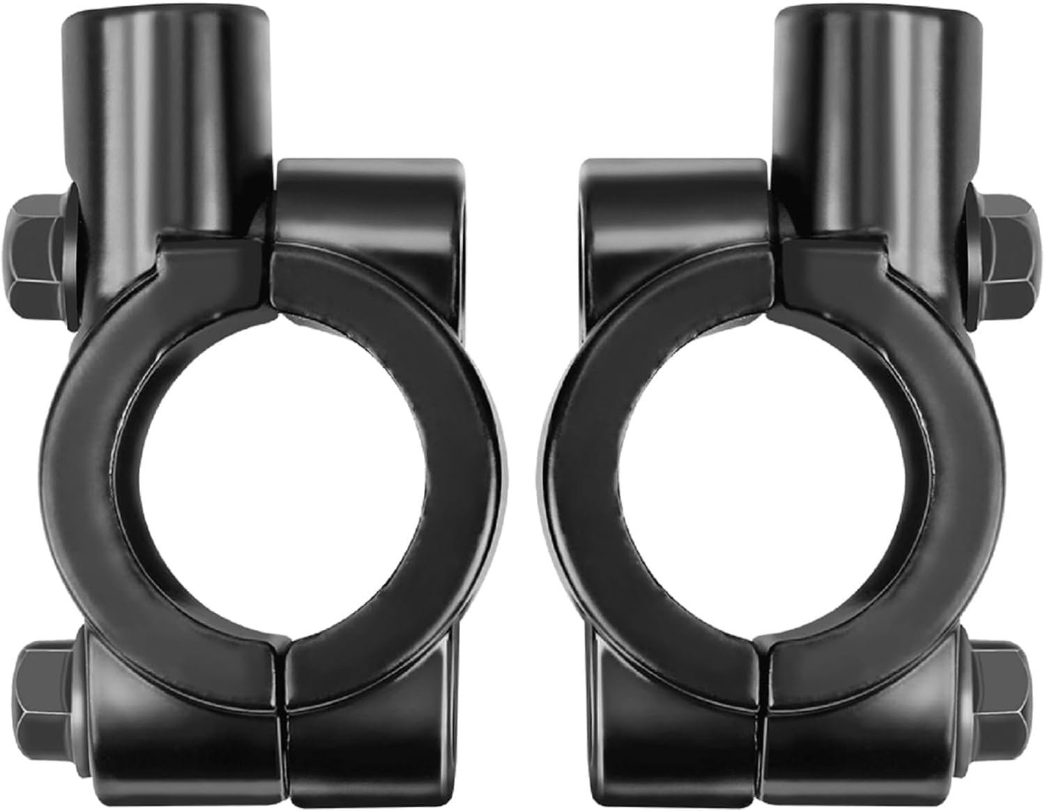 

Motorcycle Handle, Compatible with DN22-25mm, Mirror Holder, Mount Holder, Adapter, Clamp, No Drilling, Easy 10mm positive screw чорний
