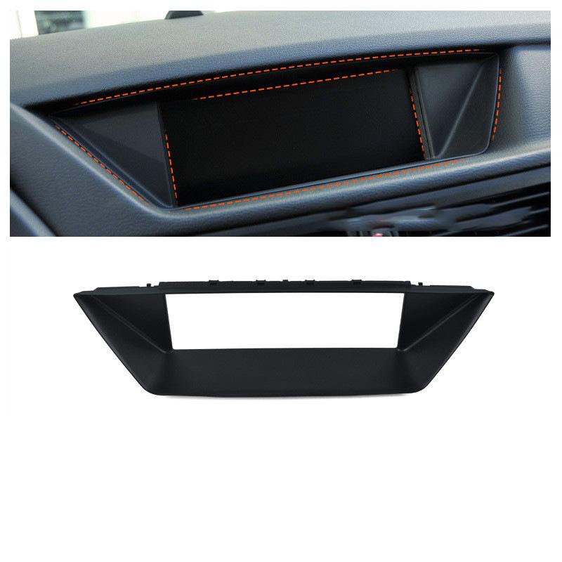 

For BMW X1 Dashboard Display Panel E84 Central Control Navigation Screen Outer Frame Decorative Cover 51452991264 2009-2015