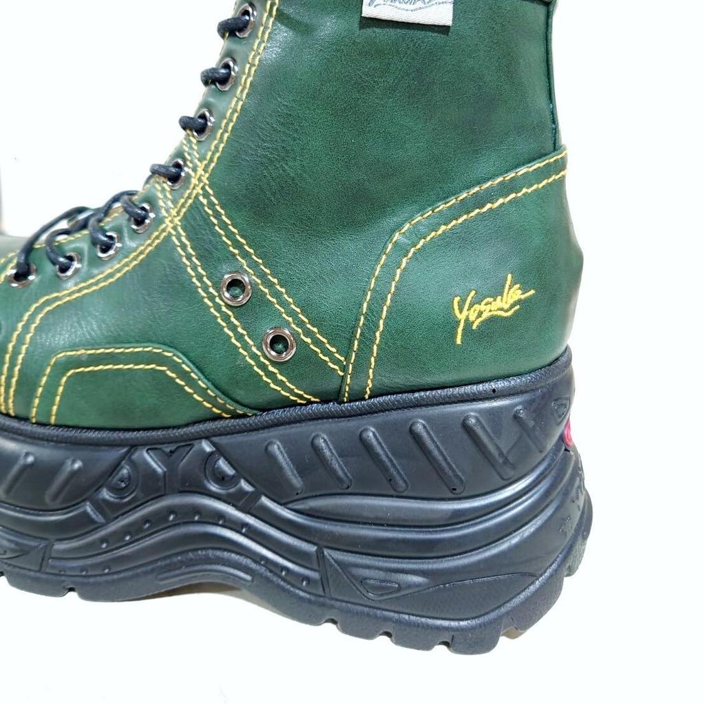 Yosuke Herren Plateau Schnür-High-Top-Sneakers