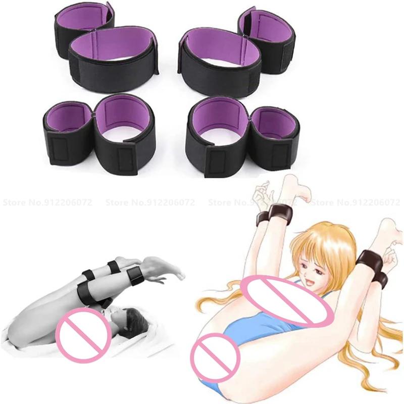 Erotic Accessories Handcuffs Sex Toys for Couples  Bondage Restraints Women Ankle Cuffs Sex Products for Adult