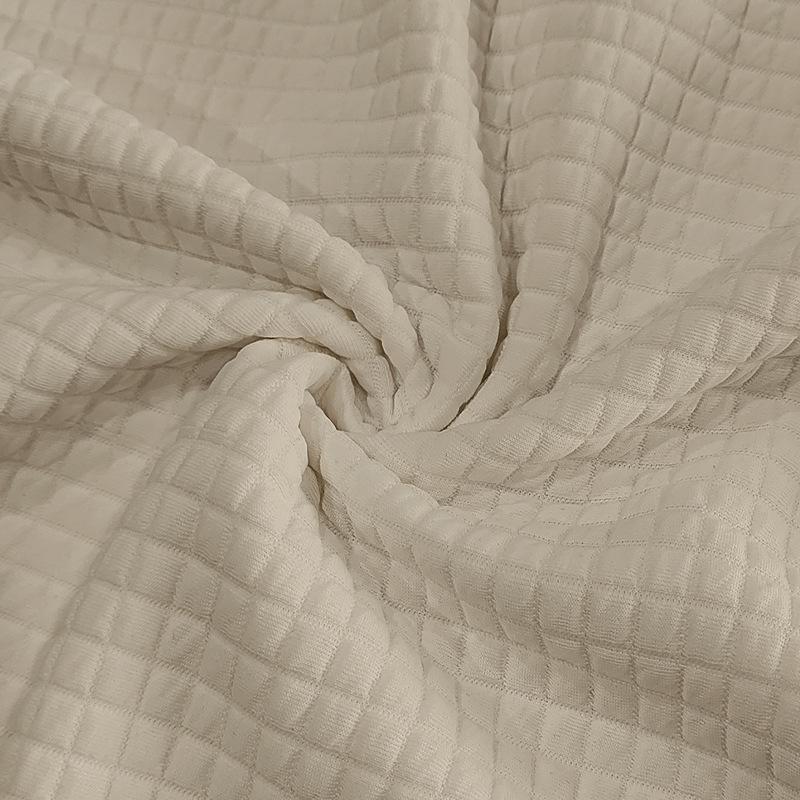 Módní pánský podzimní a zimní svetr žakárový malý čtverec zipový límec ležérní volná bunda pánské topy