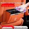Magnetic Backrest Leather Car Trash Bag for JAC Refine Siyhao Heyue - Waterproof Storage & Cleaning Solution