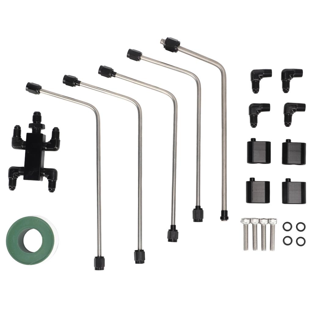 Coolant Crossover Steam Vent Kit Stainless Steel High Strength for LS1 LS2 LS3 LS6 LS7 LSX Engines