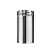 Stainless Steel Sealed Storage Jar, Portable Airtight Food Storage Container Canister for Coffee Beans Flour Cereal Suga