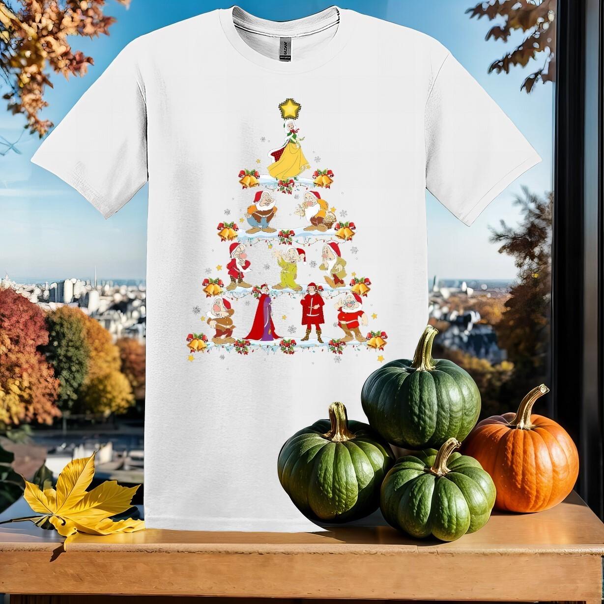 Disney Snow White and Seven T-shirt T shirt Men Women Unisex Tshirt SY319 S