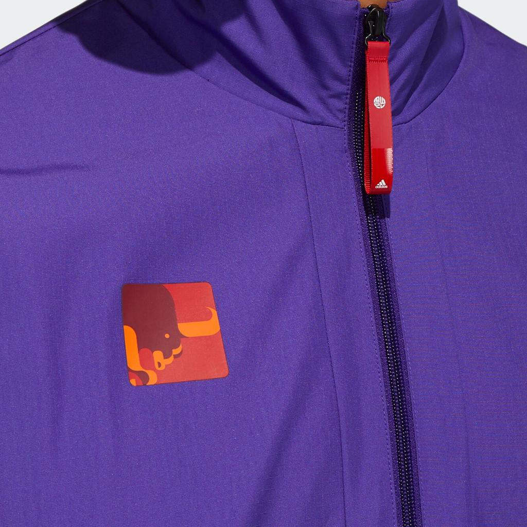 Adidas CNY Series Stand-Up Collar Sports Jacket Men Jackets Academy-Purple GP1824