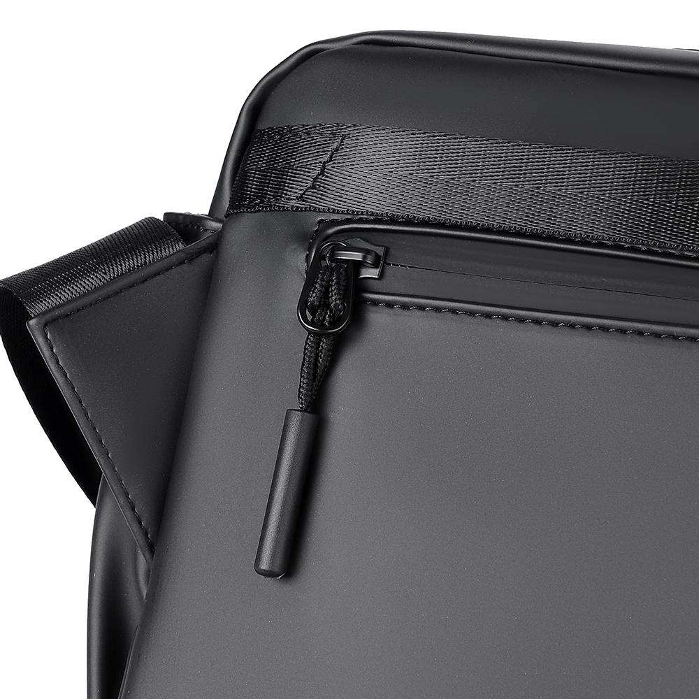 New men's fanny pack Korean version functional breast bag simple fashion shoulder bag sports fanny pack large capacity satchel men's