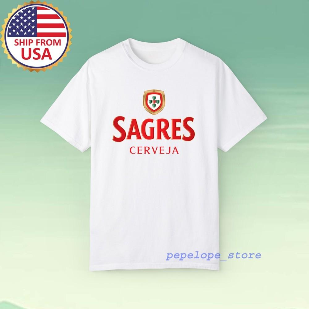 Sagres Cerveja Men#039;s White Size S5XL Unisex T-Shirt XXL