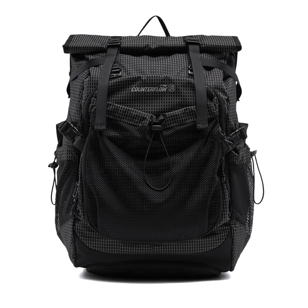 Li Ning Outdoor CF Tracing Nylon Backpack Unisex Black ABSW217-1