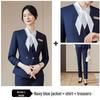 Deluxe Women's Autumn/Winter Suit Set: Professional Uniform for Hotel & Catering Staff