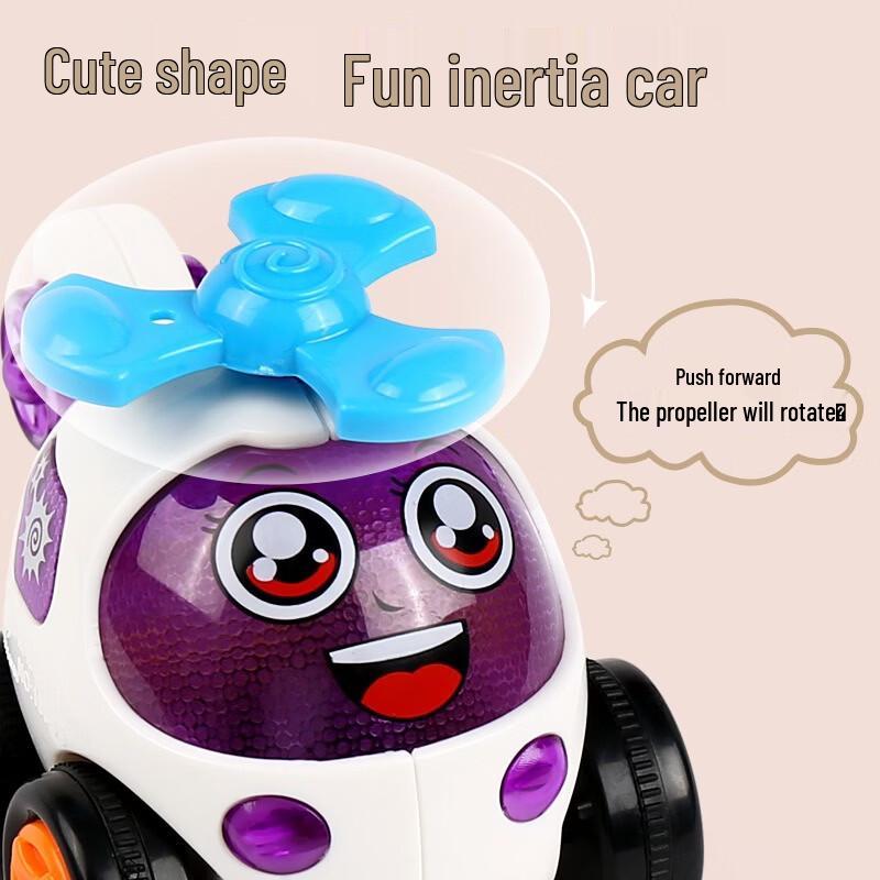 Foomard Cartoon Inertia Toy Car Set
