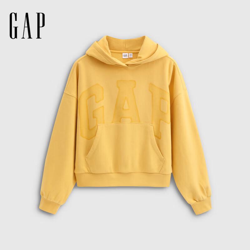 Женский худи оверсайз с принтом логотипа Gap осень 2025 L 17092A 3550₽