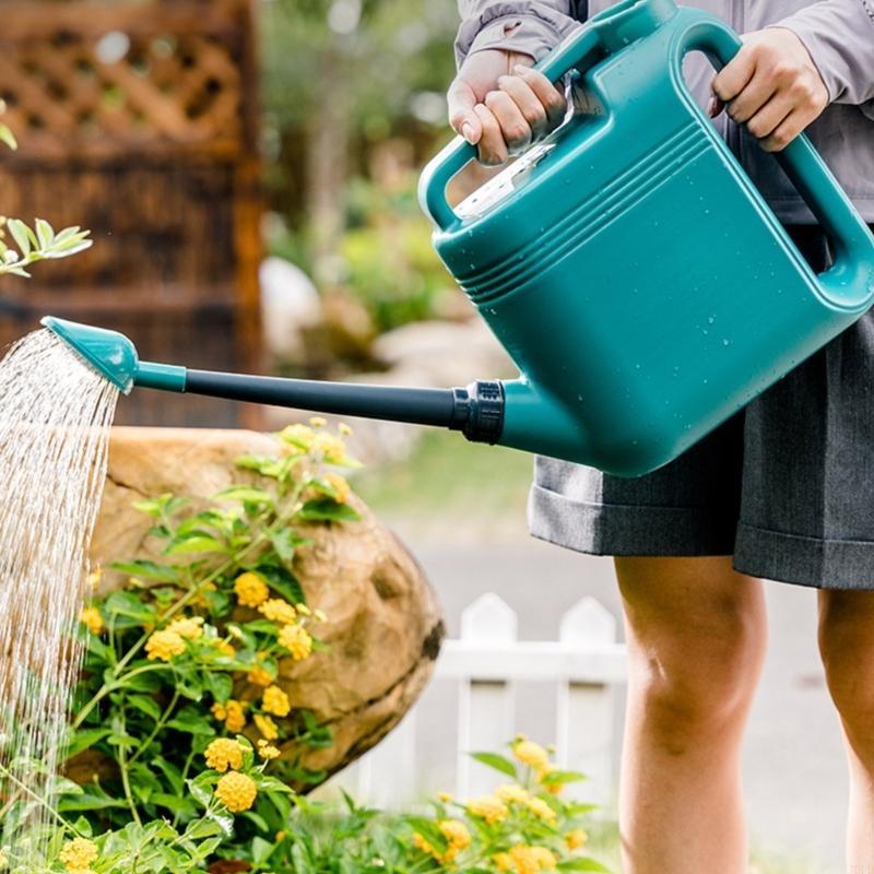 5L Grüne Gießkanne Wassersprüher für Hausgärtner und Pflanzenliebhaber