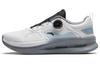 Men's Sneakers Round Tip Low Top Training Shoes Men's Gray Blue