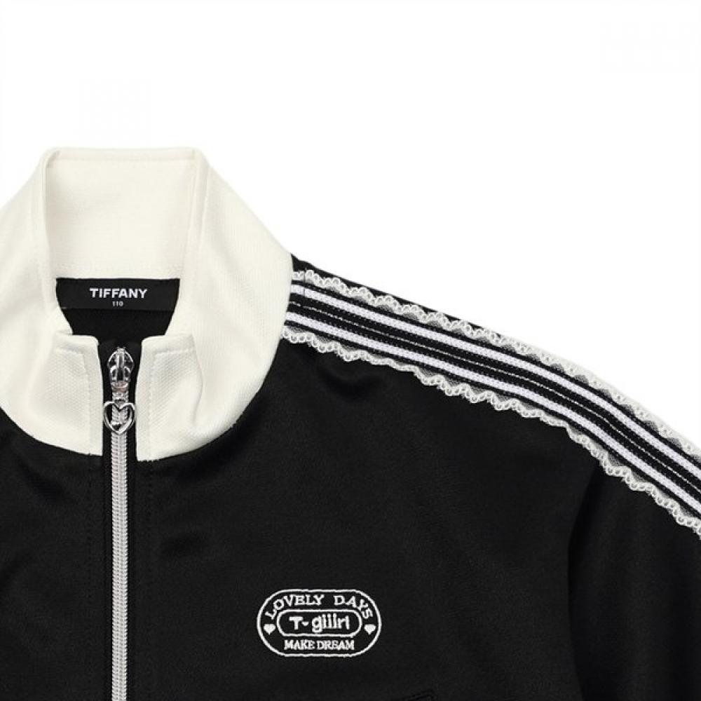 Tiffany Black Lace Tape Zip Jp T54kaj020 